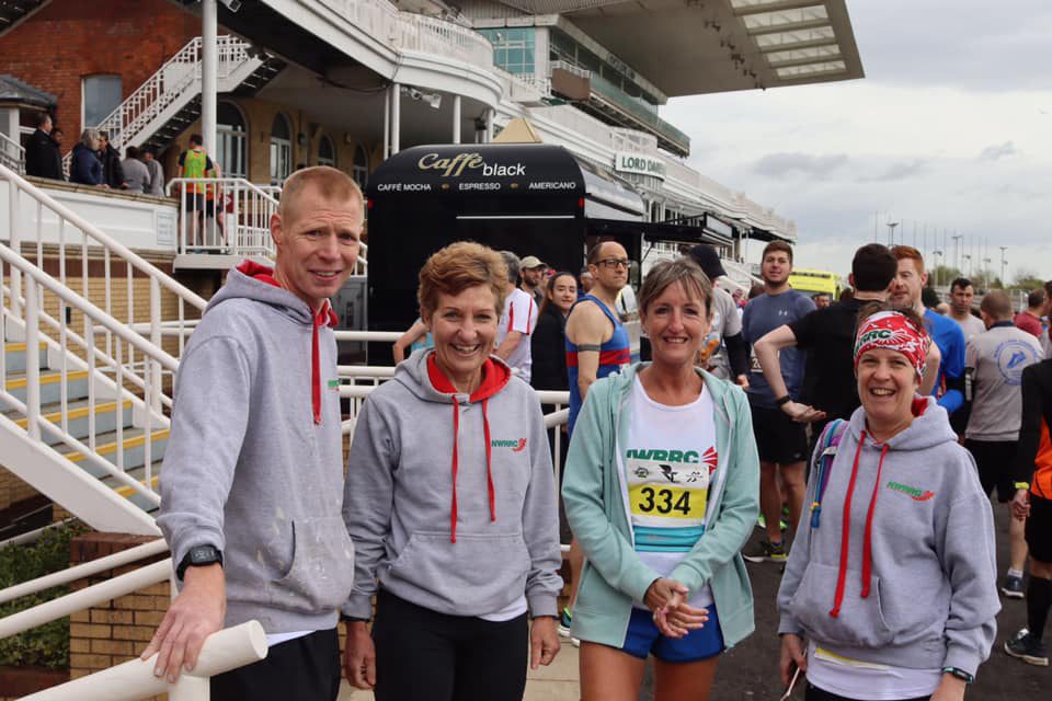 NWRRC News: (L-R) Ben Hudson, Kay Hatton, Carla Green and Sarah Ferguson-Hudson