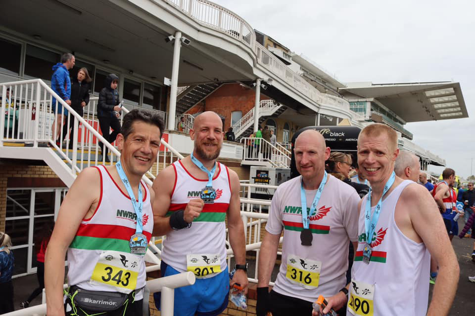 NWRRC News: (L-R) Stuart Culverhouse Steve Bozier John Dalzell and Ben Hudson