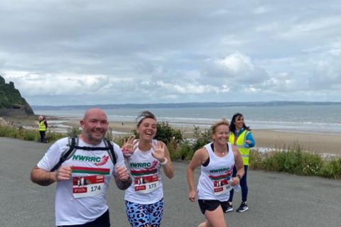 Club Athletes Competed In Challenging North Wales Half-marathon