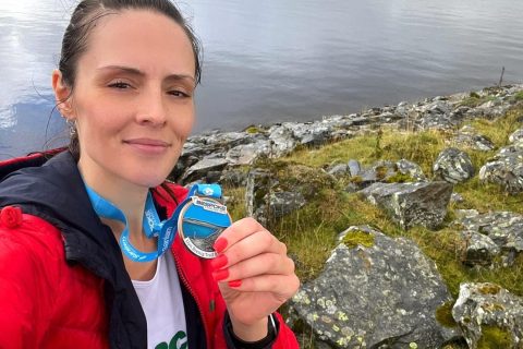 Charlotte-Rose Ran Well At Llyn Brenig Trail Race