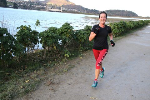 Success For Carla Green At Conwy Parkrun Despite The Wind, Rain And Heavy Conditions.