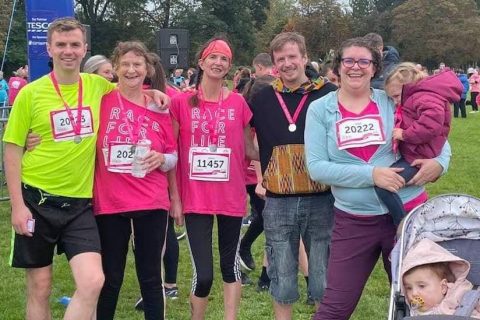 Helen Hannam And Brothers Win Podium Places At Race For Life 5k.