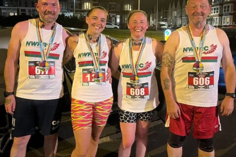 Lights, Camera, Action, For Club Runners At Blackpool Illuminations Races…plus Other Race Results..