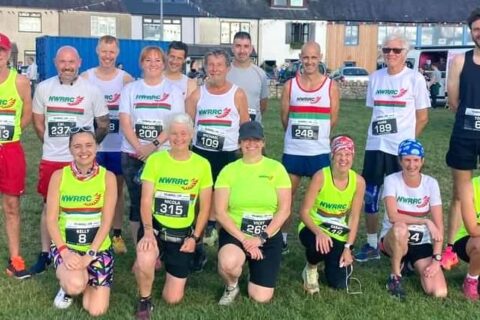 Good Turn-out And Podium Awards For The Road Runners At The challenging Felinheli 10k Race.