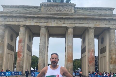 Great Run By Jon Evans At The Berlin Marathon.