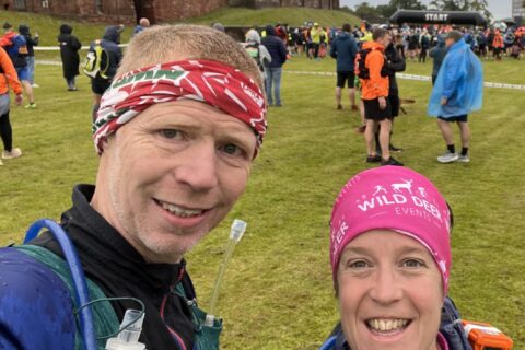 Ben And Sarah Beat ‘The Wall’ And The Weather To Complete Their 70-mile Challenge…plus Results From The Salomon Trail Half-marathon.