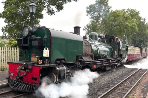 Over 250 Runners Raced The Highland Train Over A Fast 5k Downhill Course From Dinas To Caernarfon…
