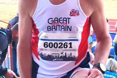 Steve Gardner Smashes 800m Welsh Masters Record At World Masters Athletics Champs In Sweden.